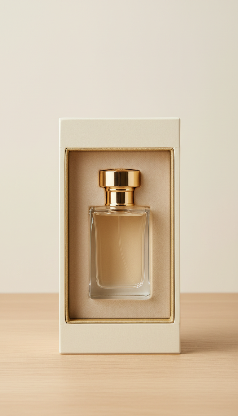 Or Blanc extrait de parfum cream lacquer box